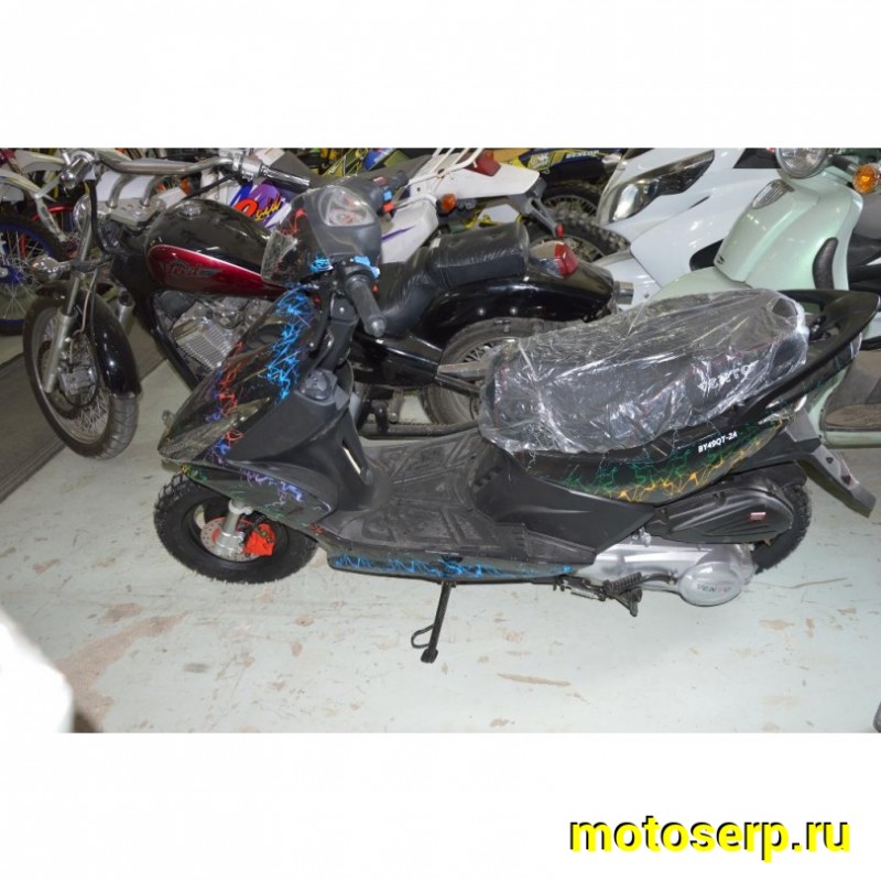 Купить  Скутер VMC CORSA (Венто Корса) 50 cc; 1,5 местный, 4Т, возд. охлажд., диск/барабан, кол. 10/10 (шт) 01500 (Vento купить с доставкой по Москве и России, цена, технические характеристики, комплектация фото  - motoserp.ru