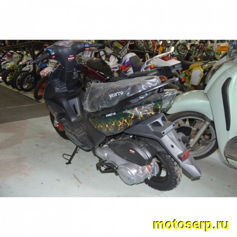 Купить  Скутер VMC CORSA (Венто Корса) 50 cc; 1,5 местный, 4Т, возд. охлажд., диск/барабан, кол. 10/10 (шт) 01500 (Vento купить с доставкой по Москве и России, цена, технические характеристики, комплектация фото  - motoserp.ru