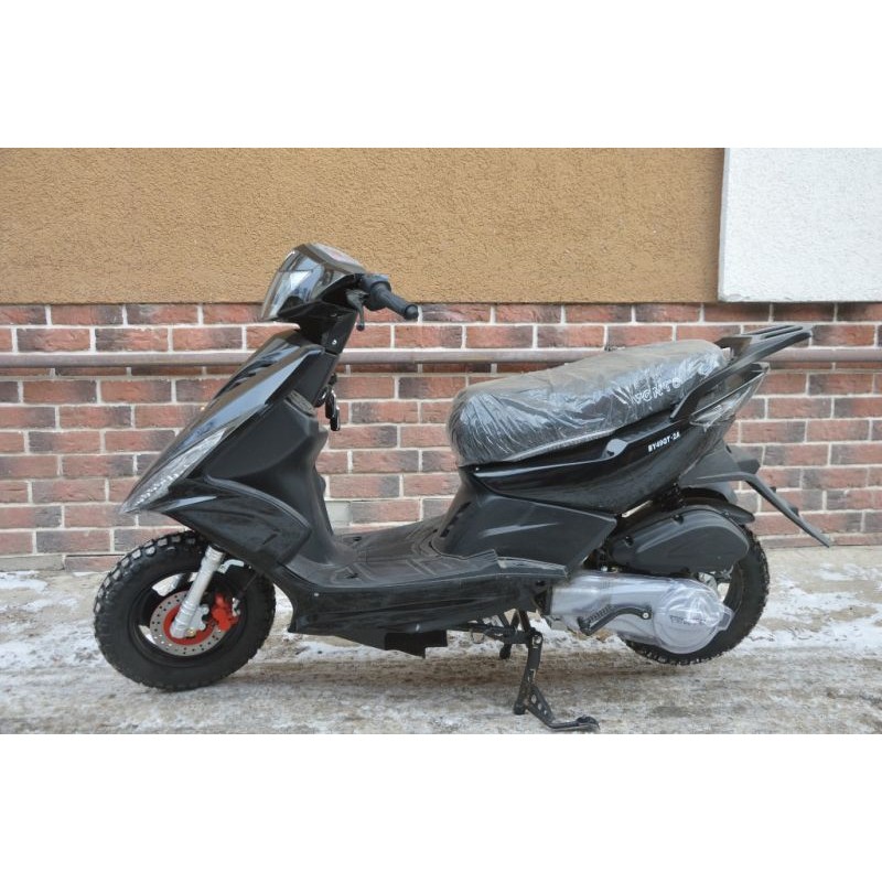 Купить  Скутер VMC CORSA (Венто Корса) 50 cc; 1,5 местный, 4Т, возд. охлажд., диск/барабан, кол. 10/10 (шт) 01500 (Vento купить с доставкой по Москве и России, цена, технические характеристики, комплектация фото  - motoserp.ru