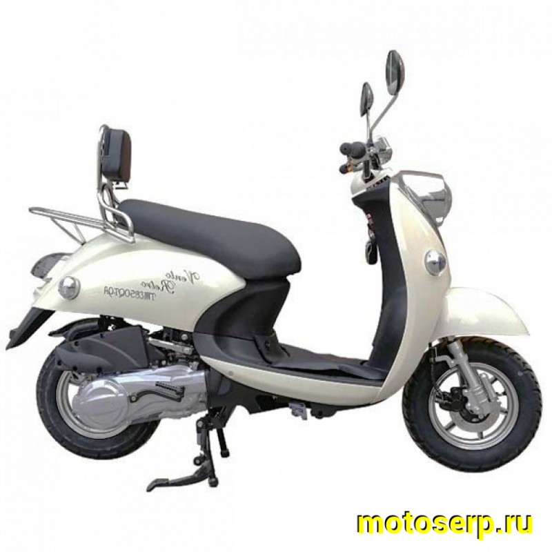 Купить  Скутер VMC RETRO (Венто Ретро) 50cc; 1,5 местный, 4Т, возд. охлажд., диск/барабан, кол. 10"/10" (шт) 01500 (Vento купить с доставкой по Москве и России, цена, технические характеристики, комплектация фото  - motoserp.ru