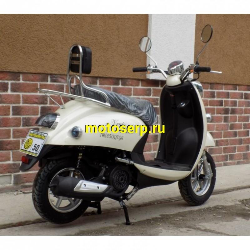 Купить  Скутер VENTO RETRO (Венто Ретро) 50cc; 1,5 местный, 4Т, возд. охлажд., диск/барабан, кол. 10"/10" (шт) 01500 (Vento купить с доставкой по Москве и России, цена, технические характеристики, комплектация фото  - motoserp.ru