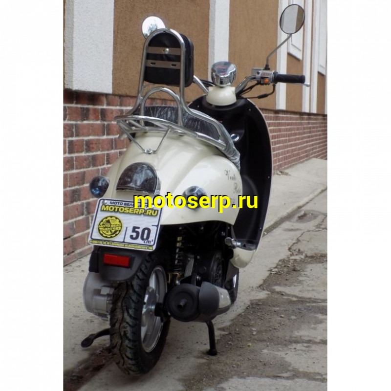 Купить  Скутер VENTO RETRO (Венто Ретро) 50cc; 1,5 местный, 4Т, возд. охлажд., диск/барабан, кол. 10"/10" (шт) 01500 (Vento купить с доставкой по Москве и России, цена, технические характеристики, комплектация фото  - motoserp.ru