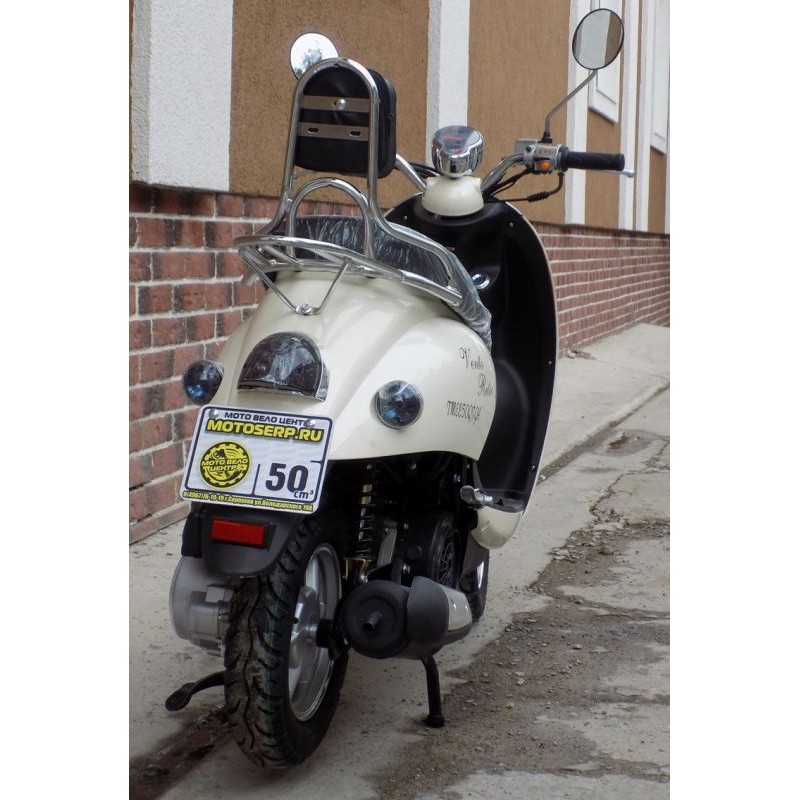 Купить  Скутер VMC RETRO (Венто Ретро) 50cc; 1,5 местный, 4Т, возд. охлажд., диск/барабан, кол. 10"/10" (шт) 01500 (Vento купить с доставкой по Москве и России, цена, технические характеристики, комплектация фото  - motoserp.ru