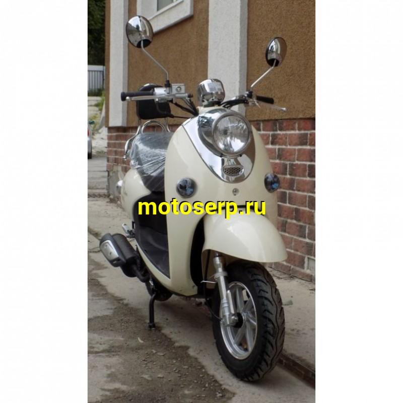 Купить  Скутер VENTO RETRO (Венто Ретро) 50cc; 1,5 местный, 4Т, возд. охлажд., диск/барабан, кол. 10"/10" (шт) 01500 (Vento купить с доставкой по Москве и России, цена, технические характеристики, комплектация фото  - motoserp.ru
