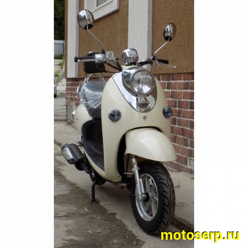 Купить  Скутер VMC RETRO (Венто Ретро) 50cc; 1,5 местный, 4Т, возд. охлажд., диск/барабан, кол. 10"/10" (шт) 01500 (Vento купить с доставкой по Москве и России, цена, технические характеристики, комплектация фото  - motoserp.ru