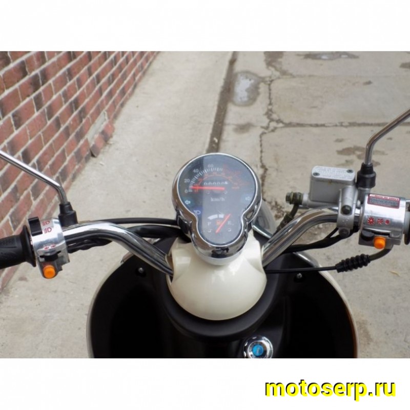 Купить  Скутер VMC RETRO (Венто Ретро) 50cc; 1,5 местный, 4Т, возд. охлажд., диск/барабан, кол. 10"/10" (шт) 01500 (Vento купить с доставкой по Москве и России, цена, технические характеристики, комплектация фото  - motoserp.ru