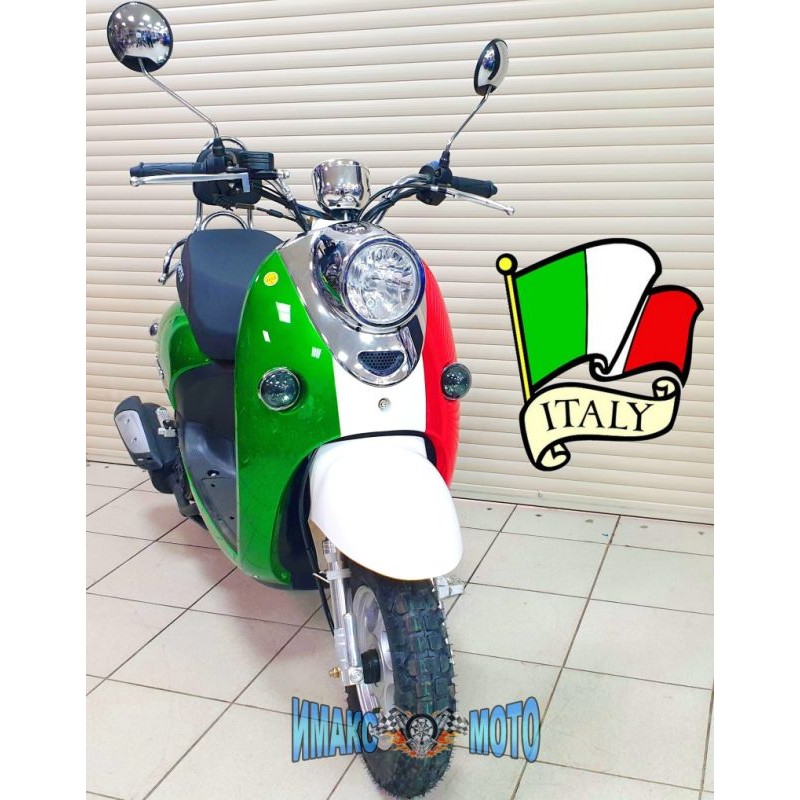 Купить  Скутер VMC RETRO (Венто Ретро) 50cc; 1,5 местный, 4Т, возд. охлажд., диск/барабан, кол. 10"/10" (шт) 01500 (Vento купить с доставкой по Москве и России, цена, технические характеристики, комплектация фото  - motoserp.ru