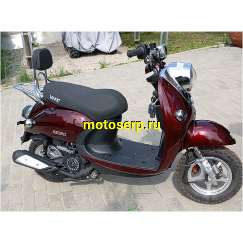 Купить  Скутер VENTO RETRO (Венто Ретро) 50cc; 1,5 местный, 4Т, возд. охлажд., диск/барабан, кол. 10"/10" (шт) 01500 (Vento купить с доставкой по Москве и России, цена, технические характеристики, комплектация фото  - motoserp.ru