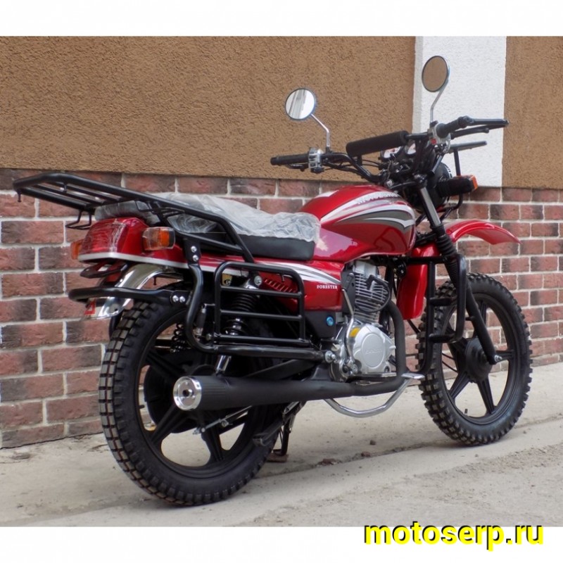Купить  ====Мотоцикл внедорожный Motoland FORESTER 200 (ПТС), 18/18,  4Т, 200cc, внедор обвес, защ рук, защ фары, скл багажн (шт) (ML 3937 купить с доставкой по Москве и России, цена, технические характеристики, комплектация фото  - motoserp.ru