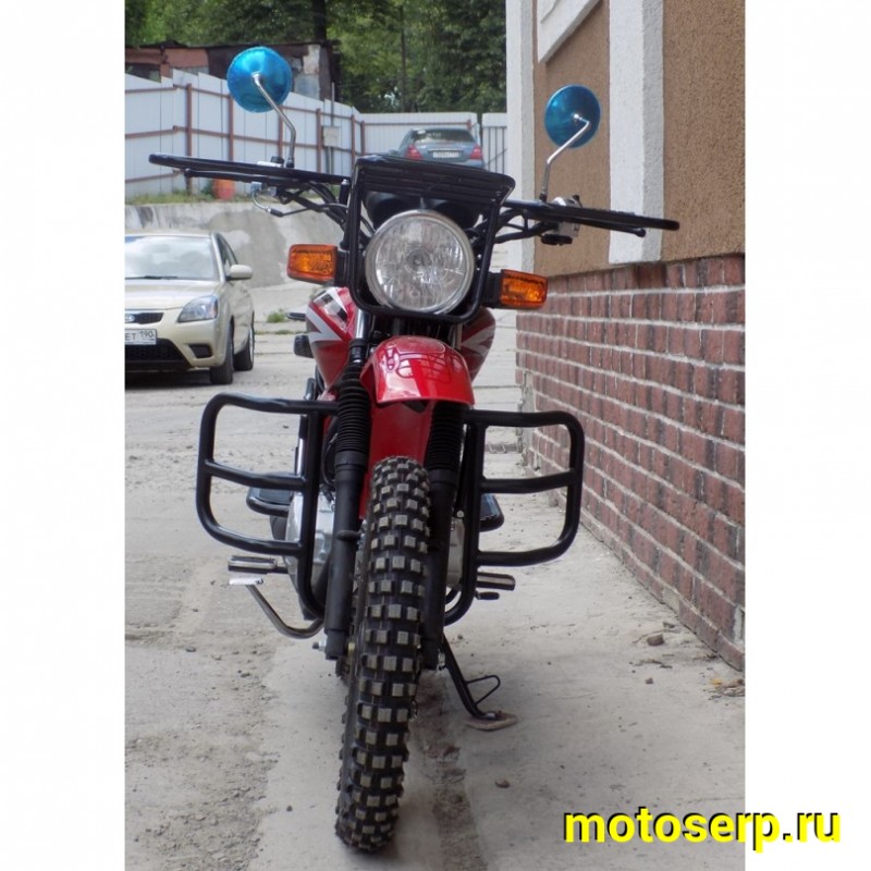 Купить  ====Мотоцикл внедорожный Motoland FORESTER 200 (ПТС), 18/18,  4Т, 200cc, внедор обвес, защ рук, защ фары, скл багажн (шт) (ML 3937 купить с доставкой по Москве и России, цена, технические характеристики, комплектация фото  - motoserp.ru