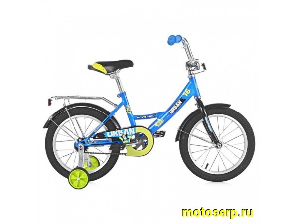 Купить  14" NOVATRACK URBAN (Новатрек Урбан) 14"; 1ск; рама-сталь; тормоз-ножной; багажник (шт) (0 купить с доставкой по Москве и России, цена, технические характеристики, комплектация фото  - motoserp.ru