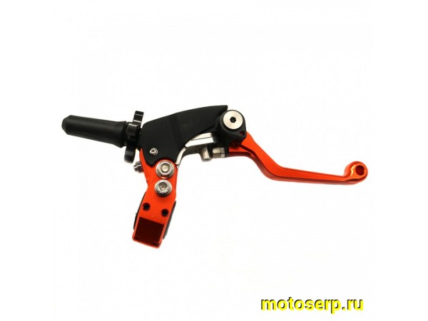 Купить  Рычаг сцепления складной в сборе GR1 оранжевый CNC (шт) (SM 123-9419 купить с доставкой по Москве и России, цена, технические характеристики, комплектация фото  - motoserp.ru