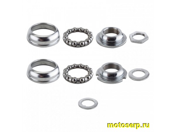 Купить  Чашка каретки в сборе с подшипниками BMX NECO  (American type 51,5mm 9 частей) Вело (пара) (Мир 67195 купить с доставкой по Москве и России, цена, технические характеристики, комплектация фото  - motoserp.ru