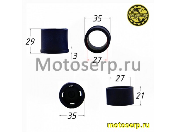 Купить  Ремкомплект перьев передней вилки Honda DIO AF62/TODAY AF61 (втулки) D=35mm,d=27mm,L=29mm,D=35mm,d=27mm,L=21mm (комп) (ANKON 003376  купить с доставкой по Москве и России, цена, технические характеристики, комплектация фото  - motoserp.ru