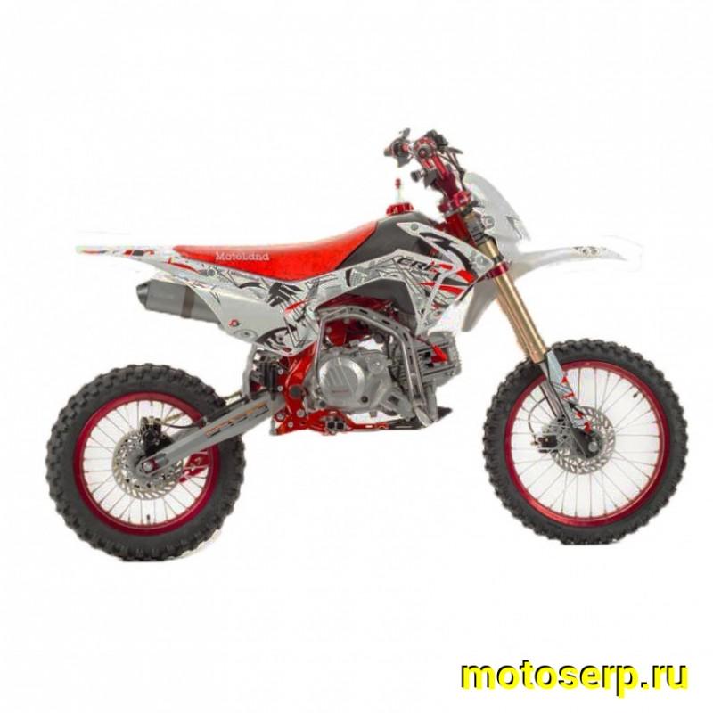 Купить  ====Питбайк Motoland CRF 19 (спортинв), 190сс, 4-т.,возд.-масл. охл.,электро/кикст,фара ,счетчик моточасов, диск/диск, кол 14"/17"(шт) (ML 9726 (0 купить с доставкой по Москве и России, цена, технические характеристики, комплектация фото  - motoserp.ru