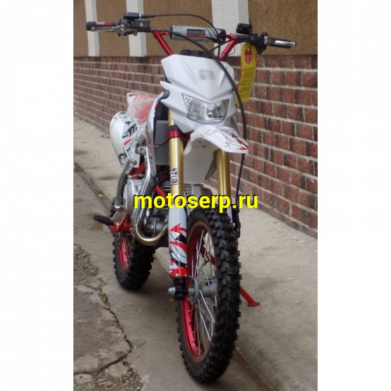 Купить  ====Питбайк Motoland CRF 19 (спортинв), 190сс, 4-т.,возд.-масл. охл.,электро/кикст,фара ,счетчик моточасов, диск/диск, кол 14"/17"(шт) (ML 9726 (0 купить с доставкой по Москве и России, цена, технические характеристики, комплектация фото  - motoserp.ru