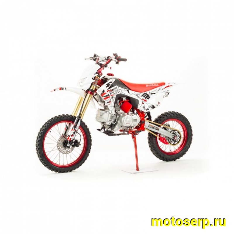 Купить  ====Питбайк Motoland CRF 19 (спортинв), 190сс, 4-т.,возд.-масл. охл.,электро/кикст,фара ,счетчик моточасов, диск/диск, кол 14"/17"(шт) (ML 9726 (0 купить с доставкой по Москве и России, цена, технические характеристики, комплектация фото  - motoserp.ru