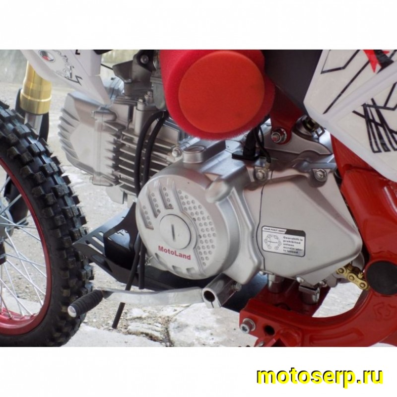 Купить  ====Питбайк Motoland CRF 19 (спортинв), 190сс, 4-т.,возд.-масл. охл.,электро/кикст,фара ,счетчик моточасов, диск/диск, кол 14"/17"(шт) (ML 9726 (0 купить с доставкой по Москве и России, цена, технические характеристики, комплектация фото  - motoserp.ru