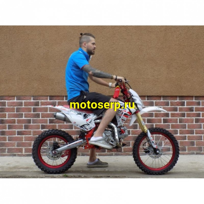 Купить  ====Питбайк Motoland CRF 19 (спортинв), 190сс, 4-т.,возд.-масл. охл.,электро/кикст,фара ,счетчик моточасов, диск/диск, кол 14"/17"(шт) (ML 9726 (0 купить с доставкой по Москве и России, цена, технические характеристики, комплектация фото  - motoserp.ru