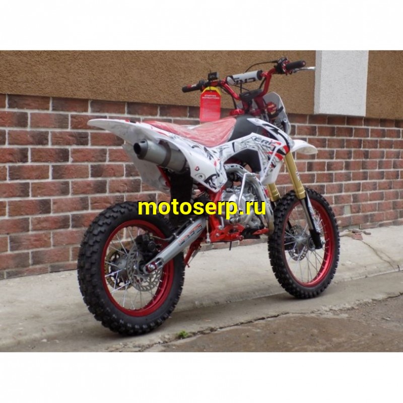 Купить  ====Питбайк Motoland CRF 19 (спортинв), 190сс, 4-т.,возд.-масл. охл.,электро/кикст,фара ,счетчик моточасов, диск/диск, кол 14"/17"(шт) (ML 9726 (0 купить с доставкой по Москве и России, цена, технические характеристики, комплектация фото  - motoserp.ru