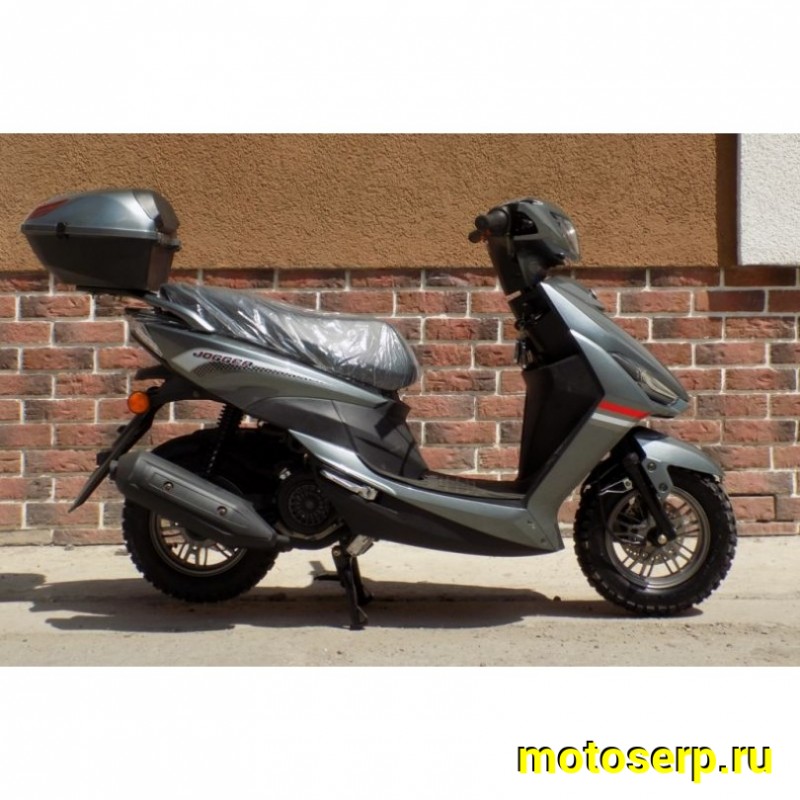 Купить  Скутер MM JOGGER-50 / JOG-50 (Мир) 50cc, 4Т; 3.5 л.с; вариатор; диск/бараб; кофр, два аморт.,литые колеса 10" (шт) 01250 (MM (Мир 61656 купить с доставкой по Москве и России, цена, технические характеристики, комплектация фото  - motoserp.ru