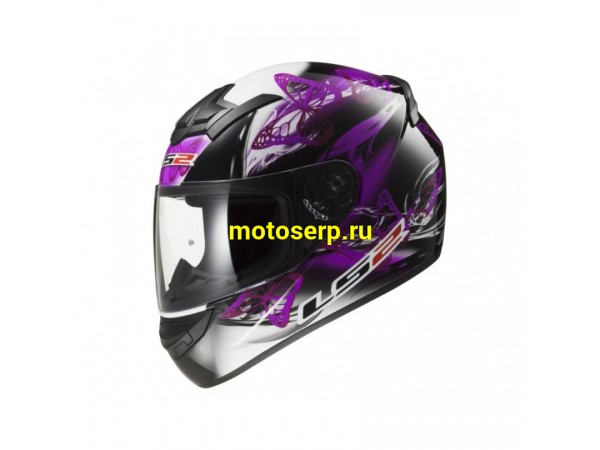 Купить  ====Шлем закрытый LS2 FF352 FLUTTER BLACK PURPLE  интеграл XL (шт) (0 купить с доставкой по Москве и России, цена, технические характеристики, комплектация фото  - motoserp.ru