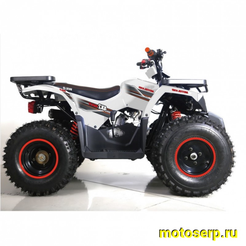 Купить  ====125cc Квадроцикл Motoland WILD-125 125сс, утилит, 2х4, колеса 8", автомат, реверс, тормоз диск/диск. выс по седлу 40см (шт) (ML 9552  купить с доставкой по Москве и России, цена, технические характеристики, комплектация фото  - motoserp.ru