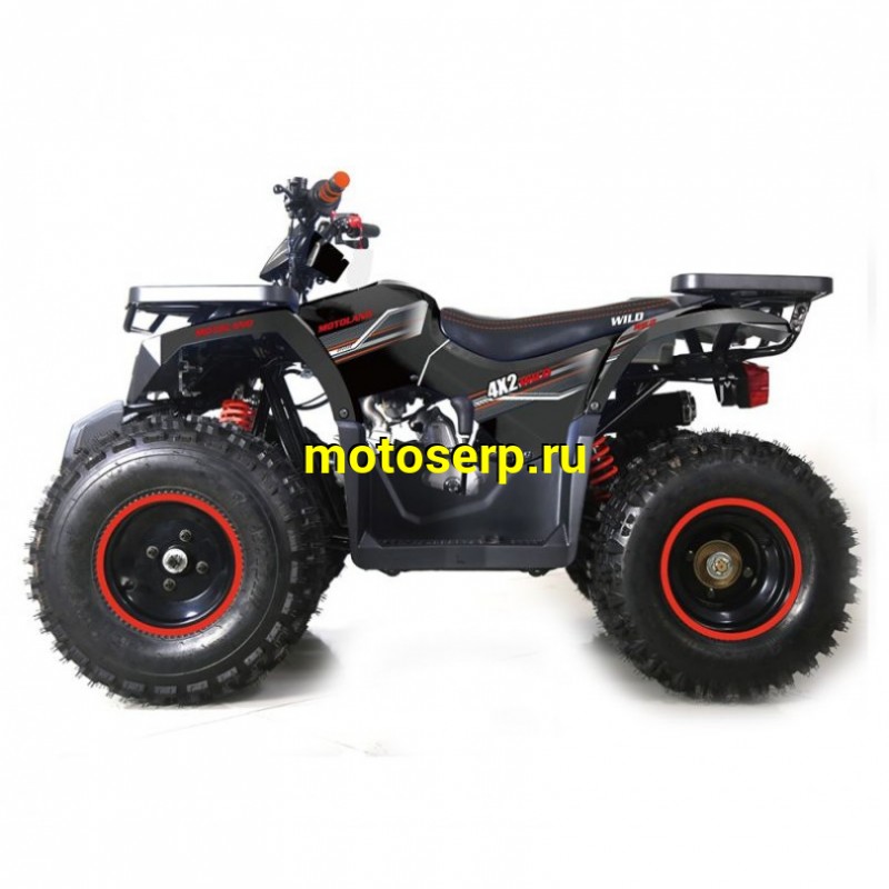 Купить  ====125cc Квадроцикл Motoland WILD-125 125сс, утилит, 2х4, колеса 8", автомат, реверс, тормоз диск/диск. выс по седлу 40см (шт) (ML 9552  купить с доставкой по Москве и России, цена, технические характеристики, комплектация фото  - motoserp.ru