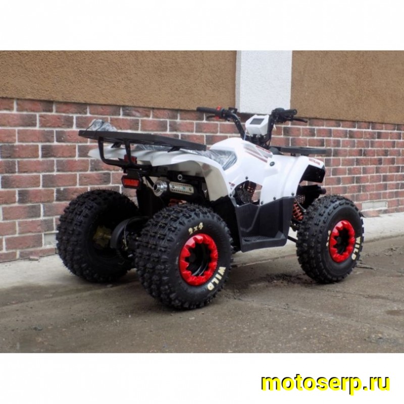 Купить  ====125cc Квадроцикл Motoland WILD-125 125сс, утилит, 2х4, колеса 8", автомат, реверс, тормоз диск/диск. выс по седлу 40см (шт) (ML 9552  купить с доставкой по Москве и России, цена, технические характеристики, комплектация фото  - motoserp.ru