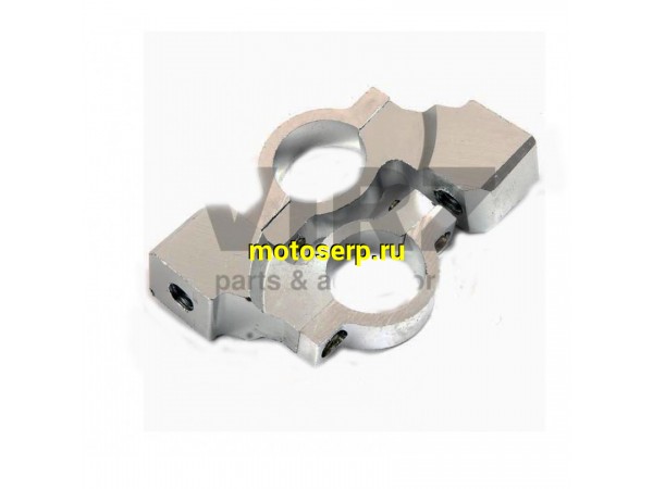 Купить  Крепление (кронштейн) для зеркала на руль 22мм, d-8мм  правая резьба серебро  (пара) (0 купить с доставкой по Москве и России, цена, технические характеристики, комплектация фото  - motoserp.ru