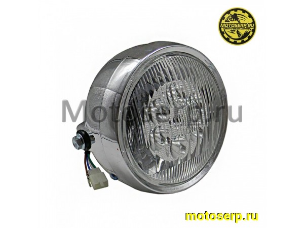 Купить  Фара передняя PLUTON, MINSK, CG125 круглая (шт) (MT 16104667 купить с доставкой по Москве и России, цена, технические характеристики, комплектация фото  - motoserp.ru