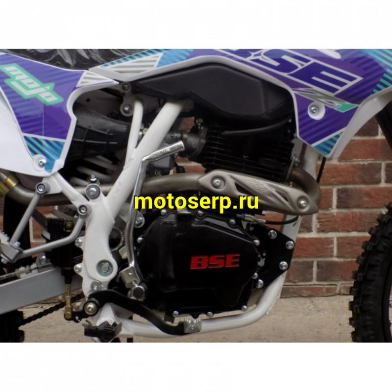 Купить  ====Мотоцикл Кросс/Эндуро BSE Z1 150e 19/16 Ultraviolet 2 (спортинв),  4Т, 5 перед.,возд.охл, диск.торм., , фара, эл/кик стартер (шт)   купить с доставкой по Москве и России, цена, технические характеристики, комплектация фото  - motoserp.ru
