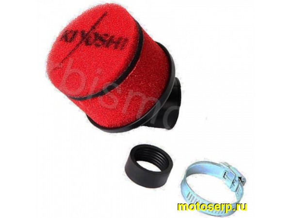 Купить  Фильтр воздушный нулевого сопротивления D28/35 F43-2 KIYOSHI (шт) (0 купить с доставкой по Москве и России, цена, технические характеристики, комплектация фото  - motoserp.ru