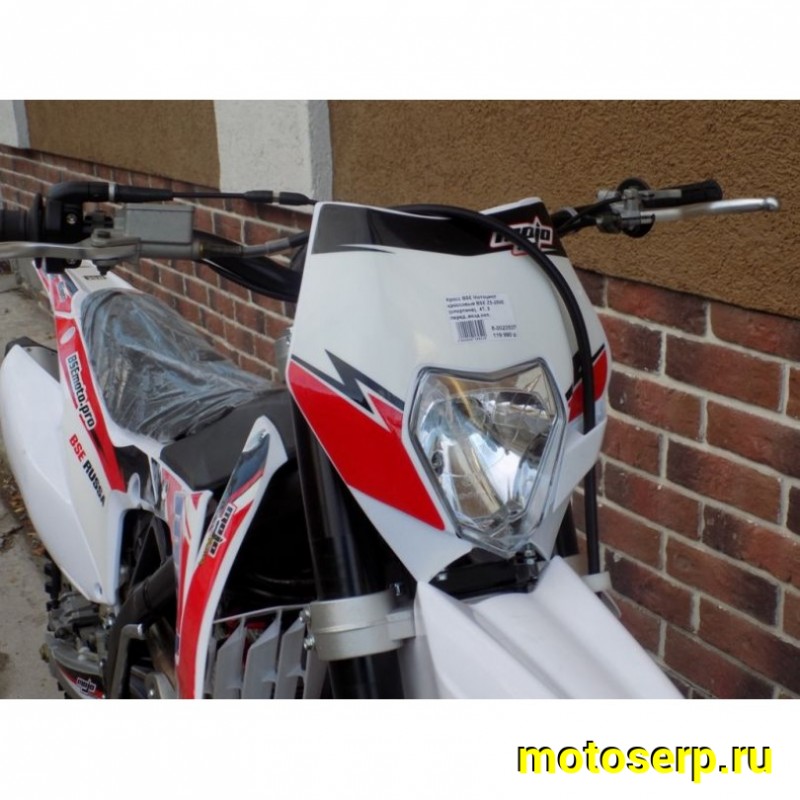 Купить  ====Кросс BSE Мотоцикл кроссовый BSE Z5-250e (спортинв), 21/18, 166FMM,  4Т, 5 перед.,возд.охл, диск.торм., фара, эл/кик стартер (шт)   купить с доставкой по Москве и России, цена, технические характеристики, комплектация фото  - motoserp.ru