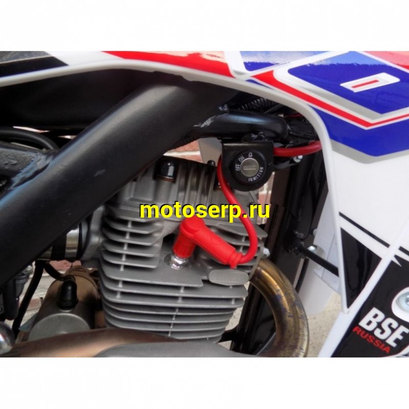 Купить  ====Кросс BSE Мотоцикл кроссовый BSE Z5-250e (спортинв), 21/18, 166FMM,  4Т, 5 перед.,возд.охл, диск.торм., фара, эл/кик стартер (шт)   купить с доставкой по Москве и России, цена, технические характеристики, комплектация фото  - motoserp.ru