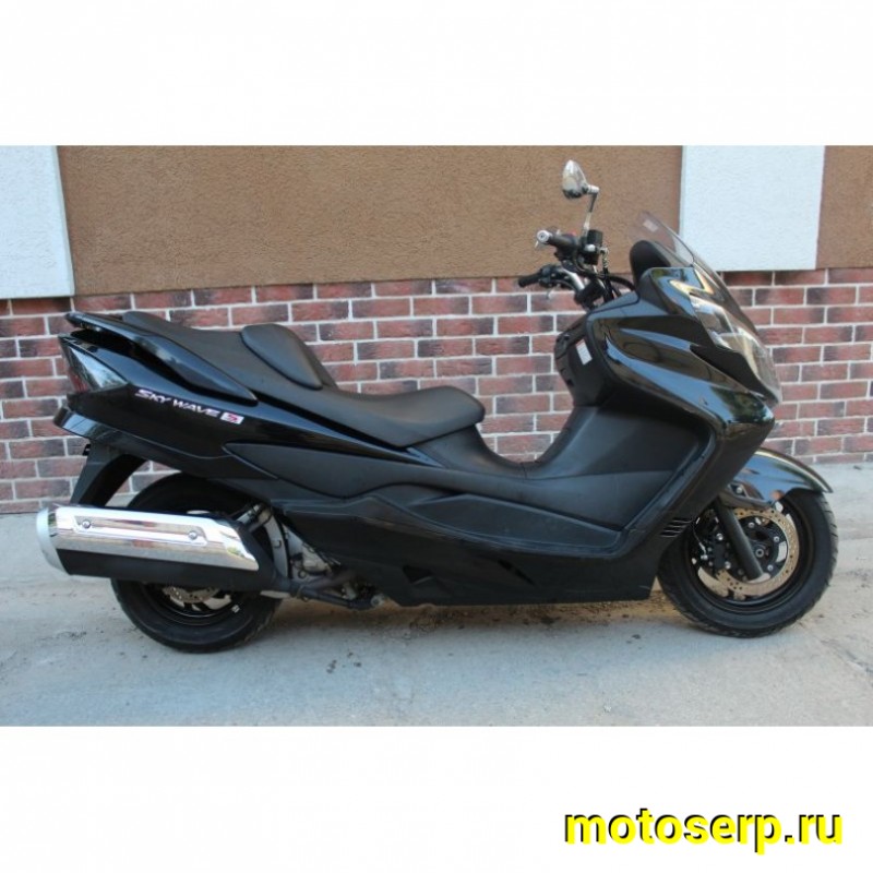 Купить  ====Максискутер SUZUKI SkyWave 400 2008г.в. Из Японии,без пробега по РФ купить с доставкой по Москве и России, цена, технические характеристики, комплектация фото  - motoserp.ru