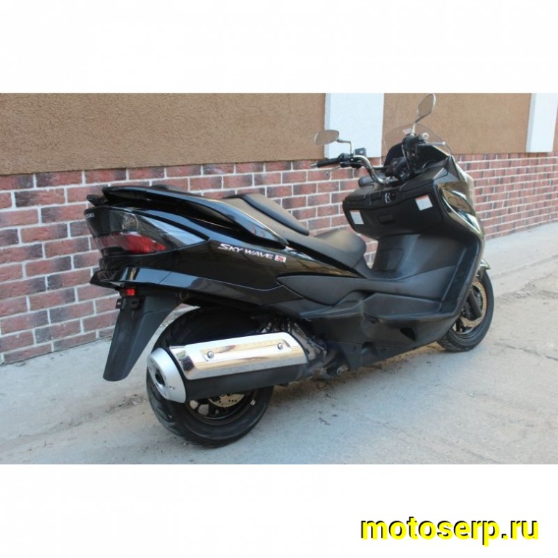 Купить  ====Максискутер SUZUKI SkyWave 400 2008г.в. Из Японии,без пробега по РФ купить с доставкой по Москве и России, цена, технические характеристики, комплектация фото  - motoserp.ru