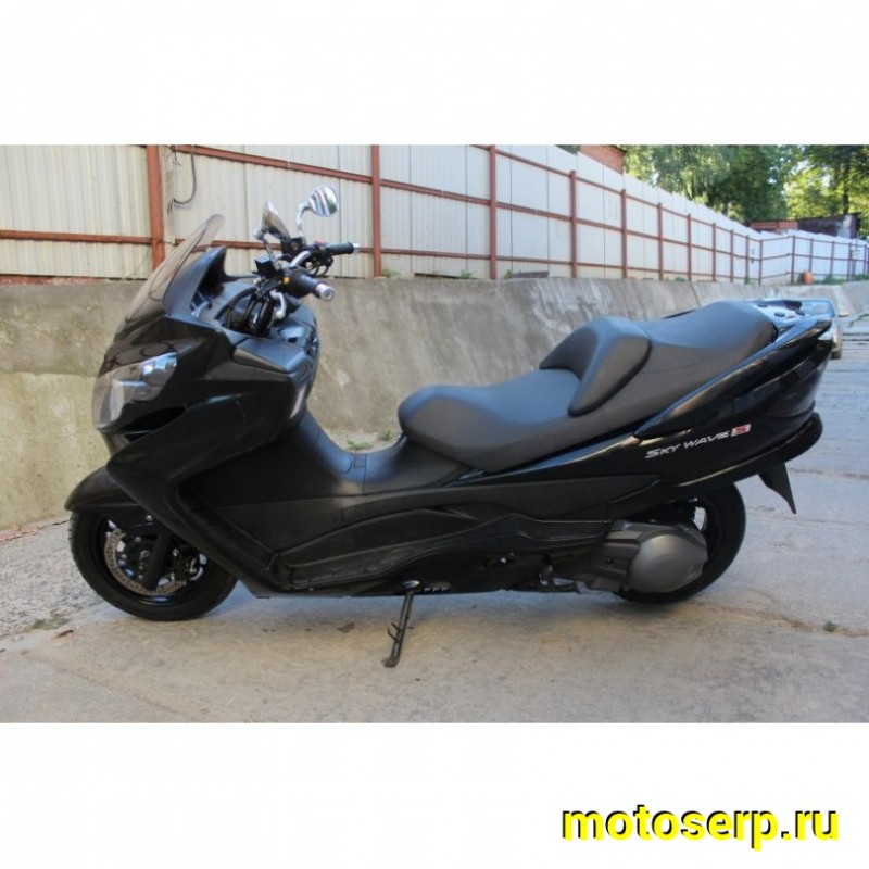 Купить  ====Максискутер SUZUKI SkyWave 400 2008г.в. Из Японии,без пробега по РФ купить с доставкой по Москве и России, цена, технические характеристики, комплектация фото  - motoserp.ru