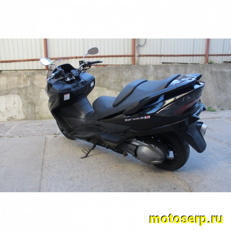 Купить  ====Максискутер SUZUKI SkyWave 400 2008г.в. Из Японии,без пробега по РФ купить с доставкой по Москве и России, цена, технические характеристики, комплектация фото  - motoserp.ru