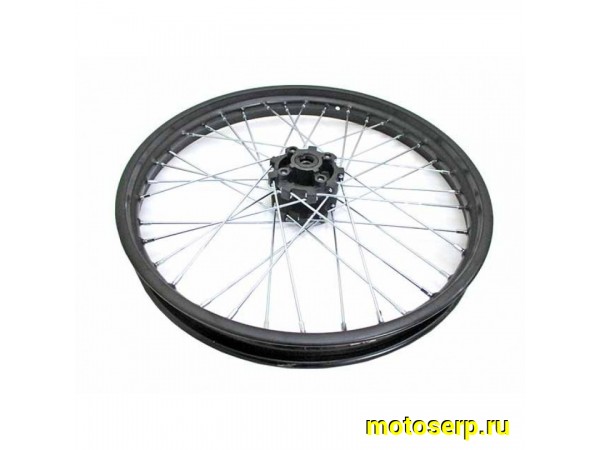Купить  Колесо 21" переднее (диск колеса) спицованное 1.85-21" (шт) (MOTO-SKUTER 11726 купить с доставкой по Москве и России, цена, технические характеристики, комплектация фото  - motoserp.ru