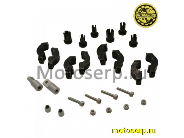 Купить  Крепеж защиты рук пластиковый гибкий D22-28 R-KITMOUNT014  JP (комп) купить с доставкой по Москве и России, цена, технические характеристики, комплектация фото  - motoserp.ru