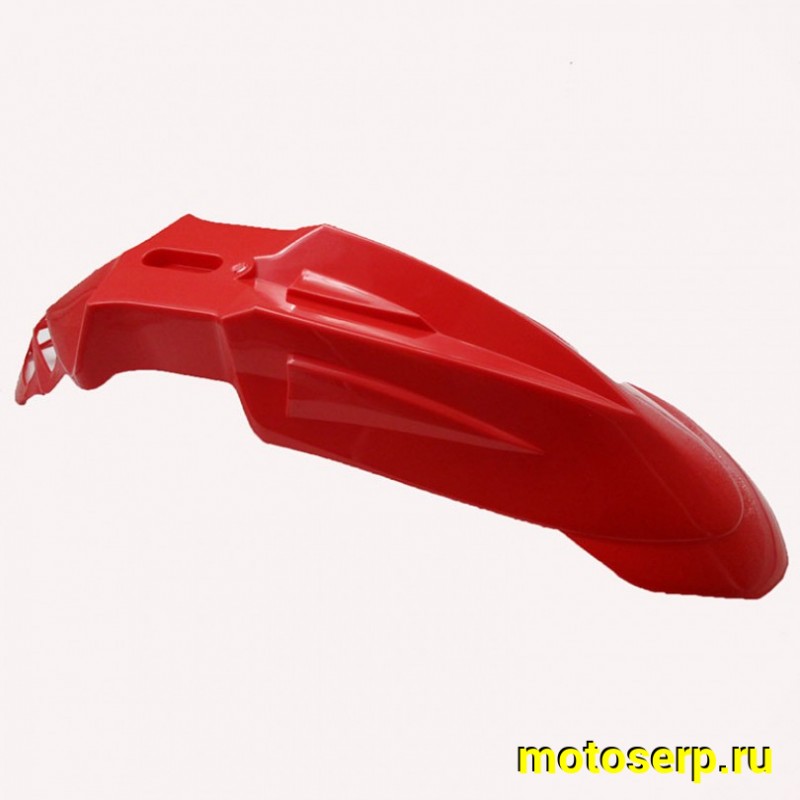 Купить  Крыло переднее Кросс универсальное (белый, красный) (колесо 21") (шт) (0 купить с доставкой по Москве и России, цена, технические характеристики, комплектация фото  - motoserp.ru