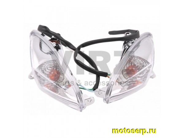 Купить  Поворотник передний KAORI правый/левый (пар) (0 купить с доставкой по Москве и России, цена, технические характеристики, комплектация фото  - motoserp.ru