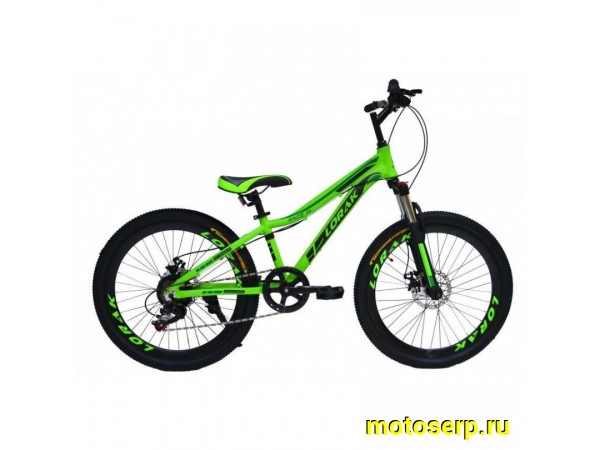Купить  ====24" LORAK RACE (Лорак Рэйс) 24"; 6ск; рама-алюминий; тормоз-Disk (шт) (0 купить с доставкой по Москве и России, цена, технические характеристики, комплектация фото  - motoserp.ru