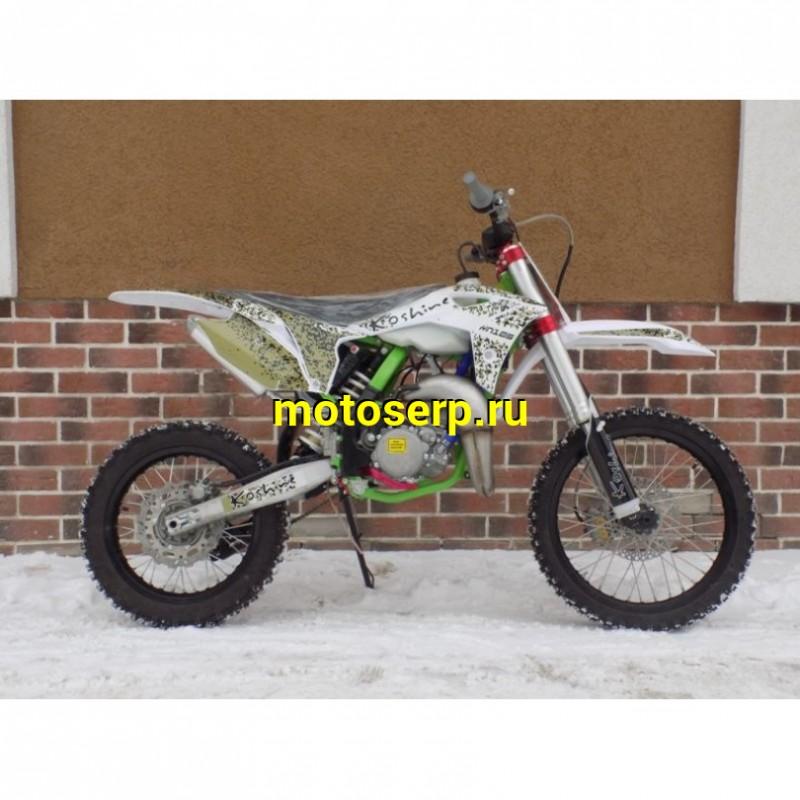 Купить  ====Кросс KOSHINE Мотоцикл кроссовый Koshine XN-105 PLAIN (спортинв), 19/16, 2Т, кикстарт, подвеска ZN SUSPENZION,6 перед. , 30 л.с. (шт) купить с доставкой по Москве и России, цена, технические характеристики, комплектация фото  - motoserp.ru
