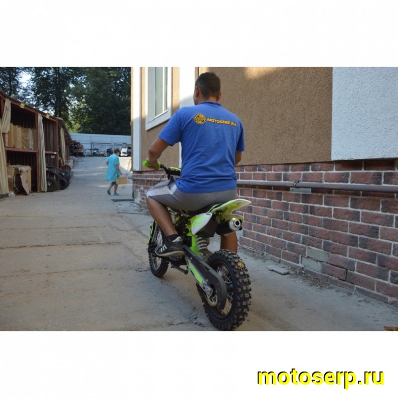 Купить  Питбайк Motoland APEX 10 зеленый (спортинв), 14/12, 4Т, 110cc, АВТОМАТ, эл-стартер, диск/диск (шт) (ML 11007 купить с доставкой по Москве и России, цена, технические характеристики, комплектация фото  - motoserp.ru