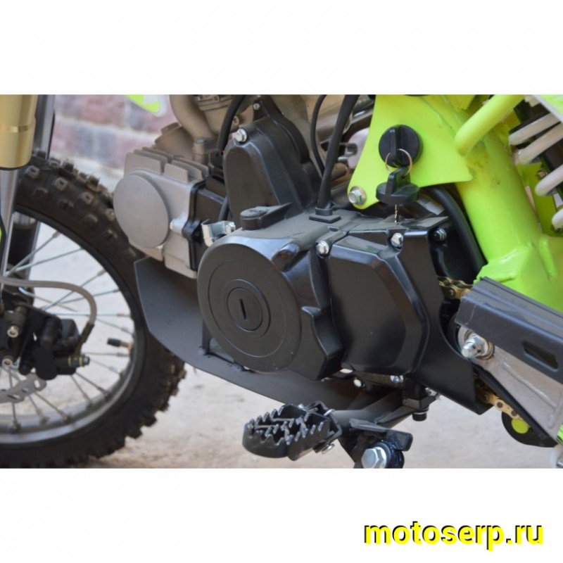Купить  Питбайк Motoland APEX 10 зеленый (спортинв), 14/12, 4Т, 110cc, АВТОМАТ, эл-стартер, диск/диск (шт) (ML 11007 купить с доставкой по Москве и России, цена, технические характеристики, комплектация фото  - motoserp.ru