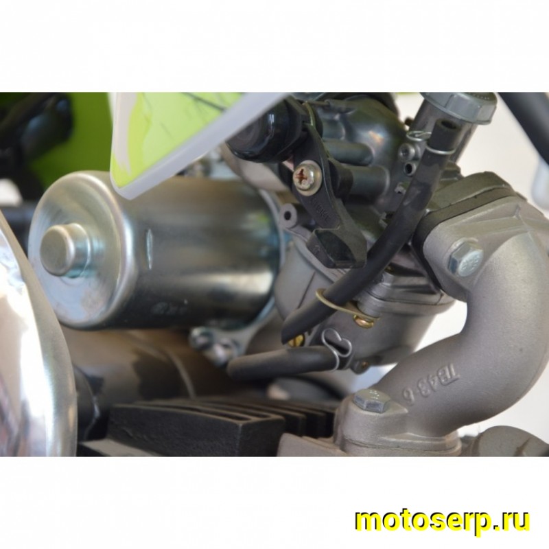 Купить  Питбайк Motoland APEX 10 зеленый (спортинв), 14/12, 4Т, 110cc, АВТОМАТ, эл-стартер, диск/диск (шт) (ML 11007 купить с доставкой по Москве и России, цена, технические характеристики, комплектация фото  - motoserp.ru