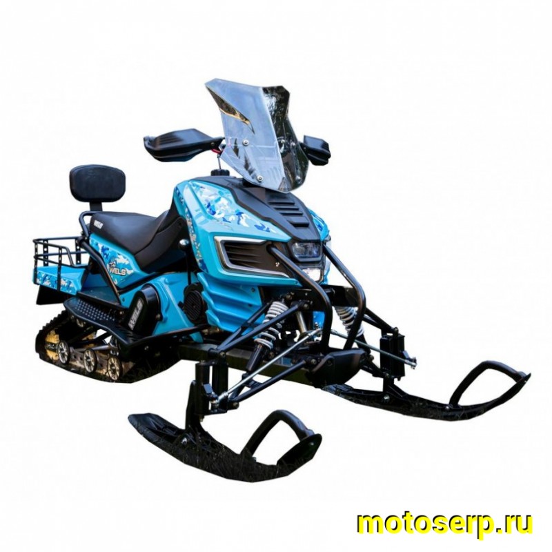 Купить  Снегоход WELS 200RS NEW 200сс,  (БЕЗ ПСМ), трак 2459х380, возд. охл., эл/кикстартер, защита днища, подогр ручек (шт) купить с доставкой по Москве и России, цена, технические характеристики, комплектация фото  - motoserp.ru