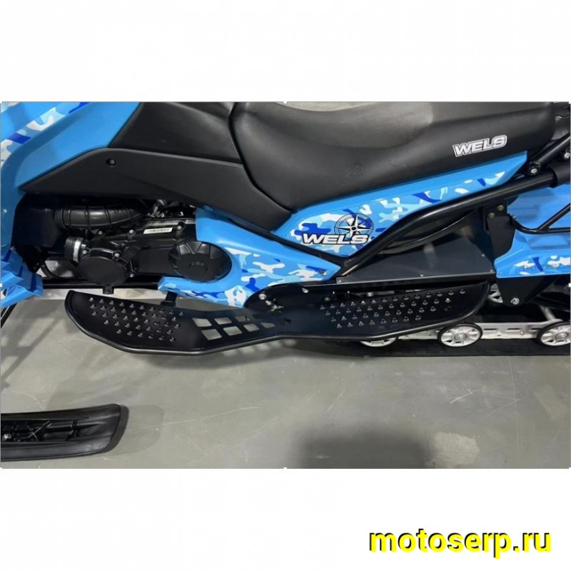 Купить  Снегоход WELS 200RS NEW 200сс,  (БЕЗ ПСМ), трак 2459х380, возд. охл., эл/кикстартер, защита днища, подогр ручек (шт) купить с доставкой по Москве и России, цена, технические характеристики, комплектация фото  - motoserp.ru